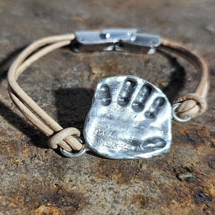 Pulsera huella mano