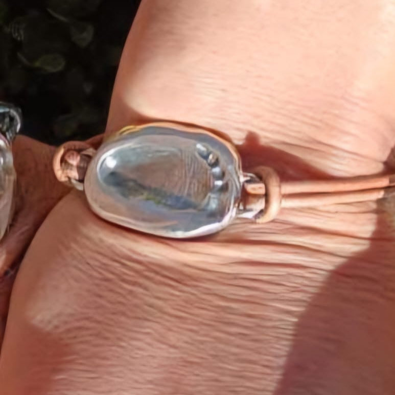 Pulsera huella pie