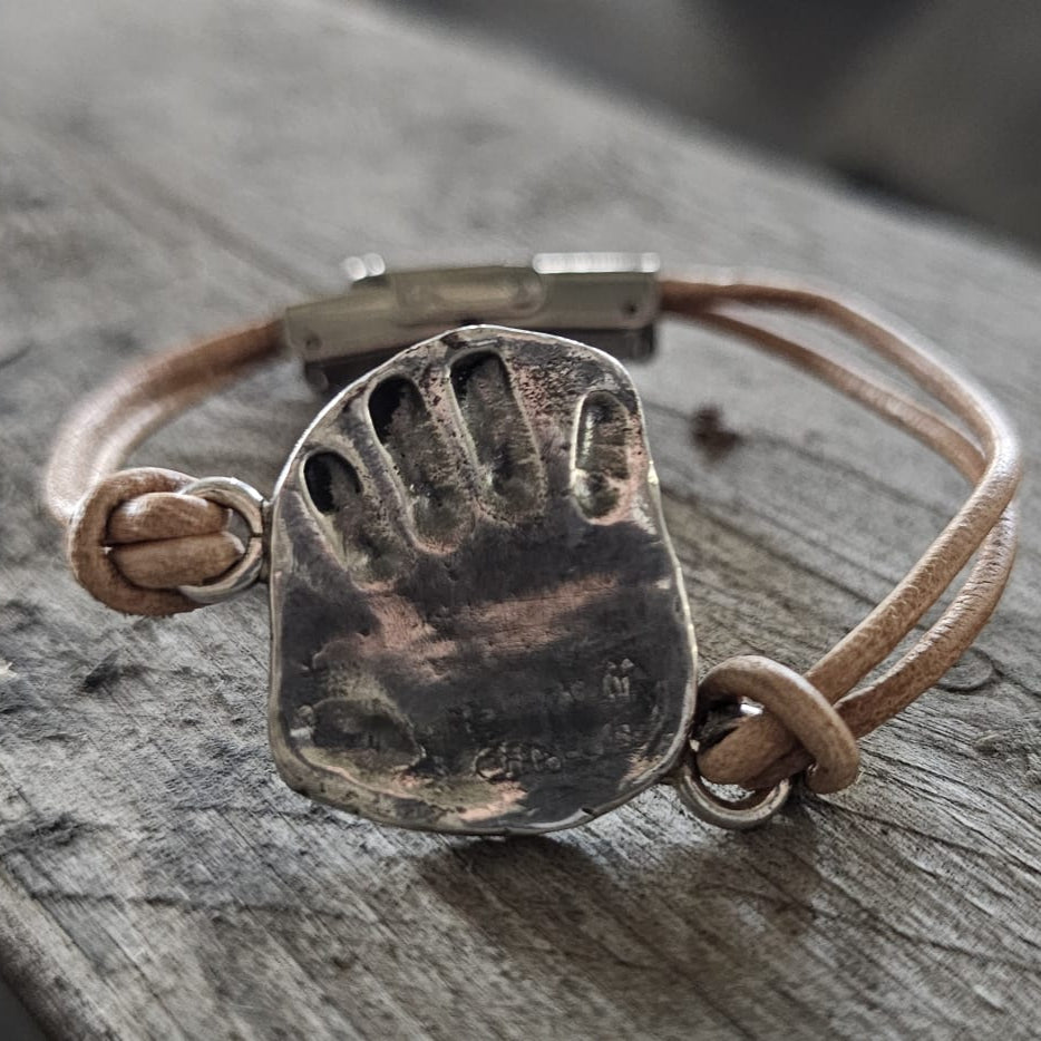 Pulsera huella mano