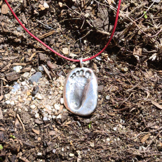 Footprint pendant
