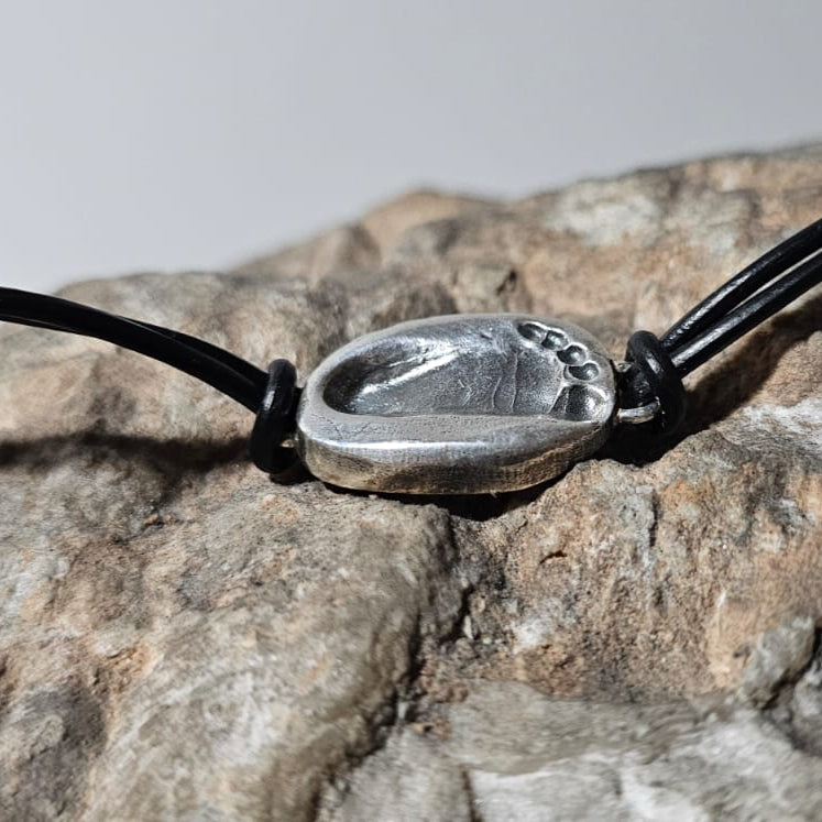 Pulsera huella pie