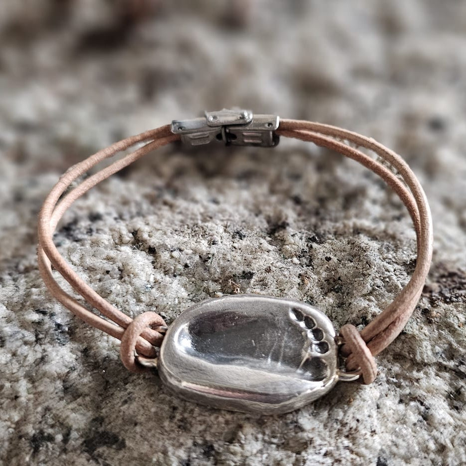 Pulsera huella pie
