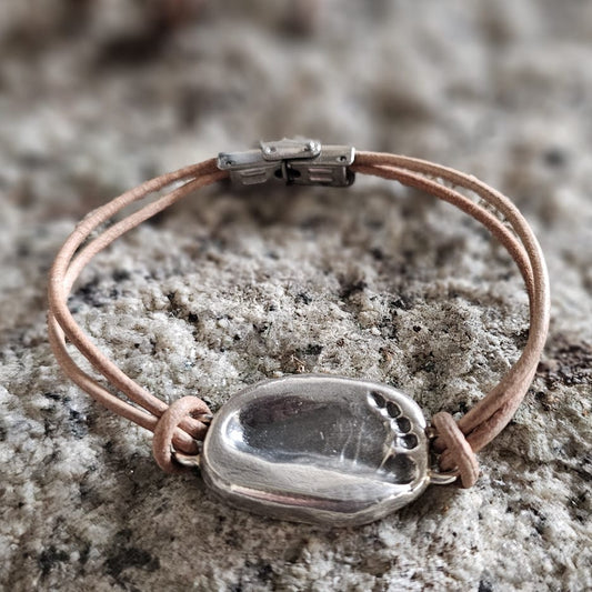 Pulsera huella pie
